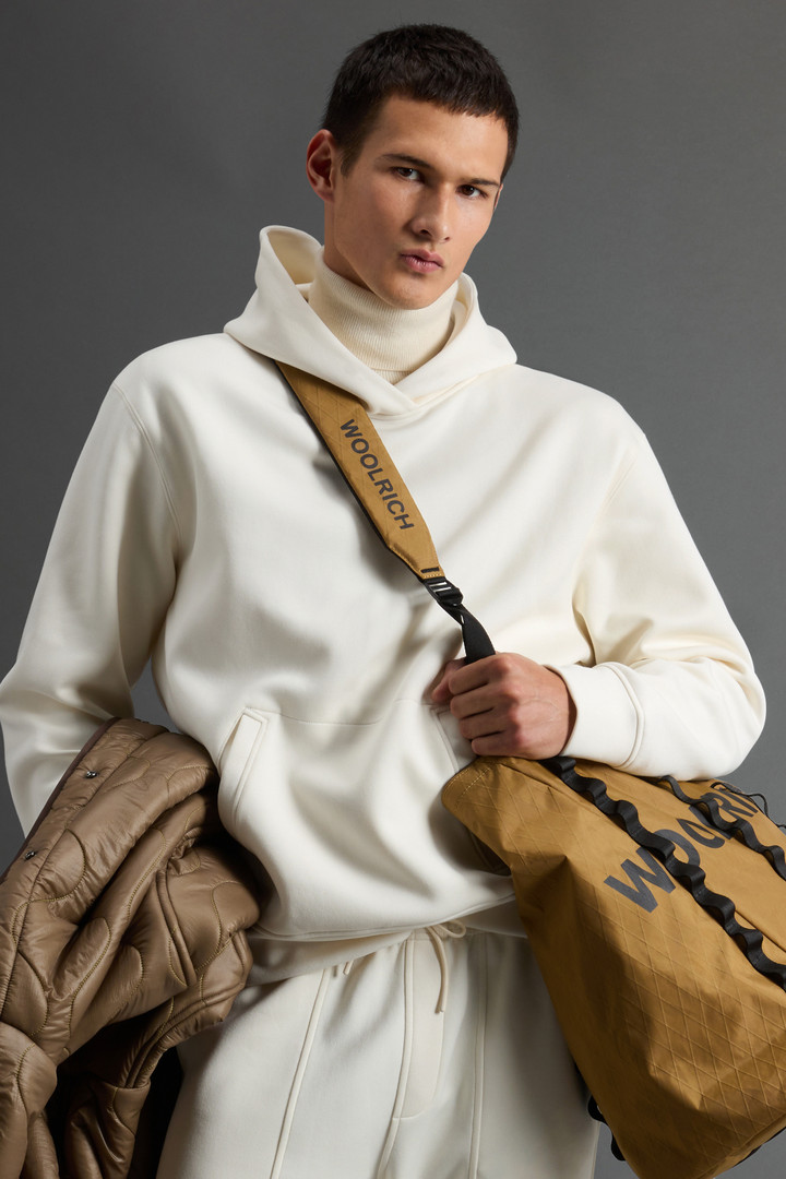 Wool-Blend Hoodie with Pouch Pocket by Todd Snyder Beige photo 4 | Woolrich