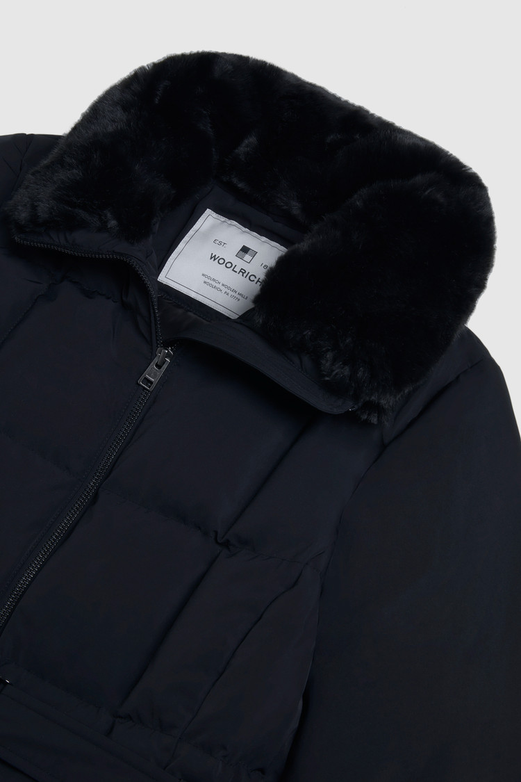 Blizzard jacket with faux fur
