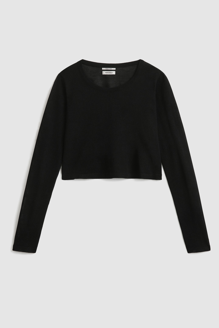 Long-sleeve crew neck