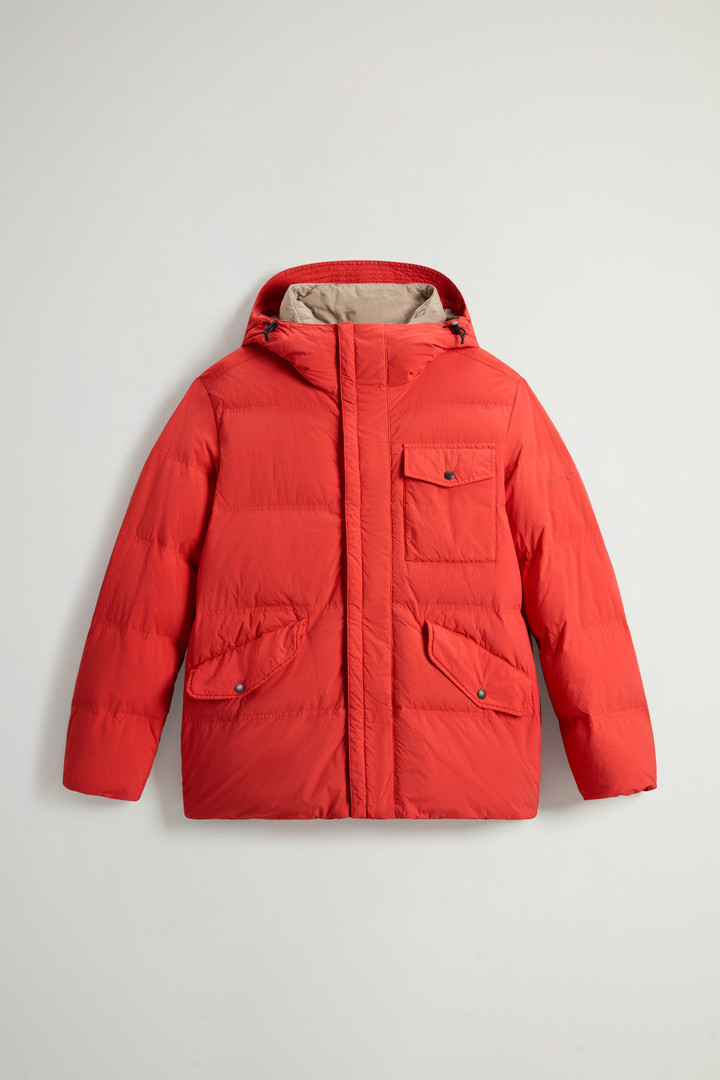 GARMENT DYED PUFFER JACKET Arancione photo 5 | Woolrich