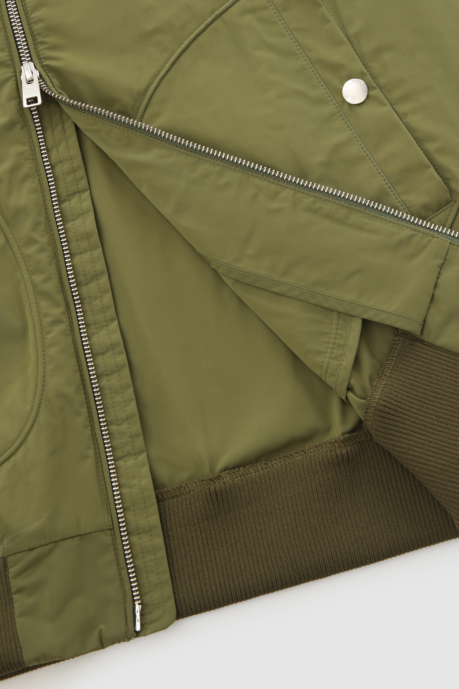 Bomber City léger vert photo 9 | Woolrich