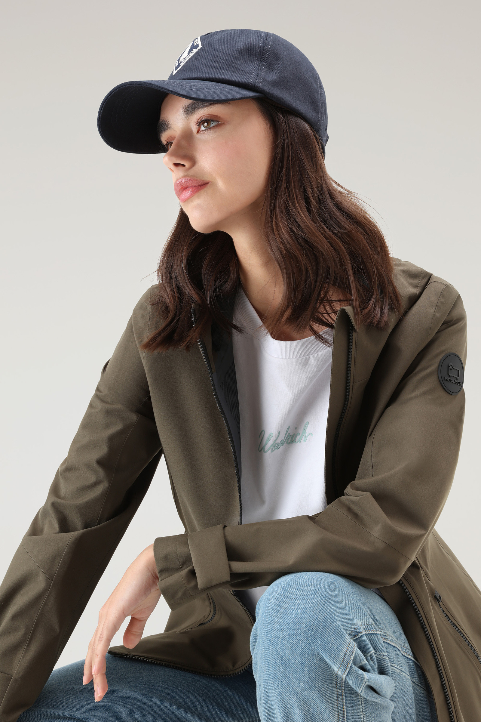 Waterproof Leavitt Jacket with Hood Green photo 4 | Woolrich