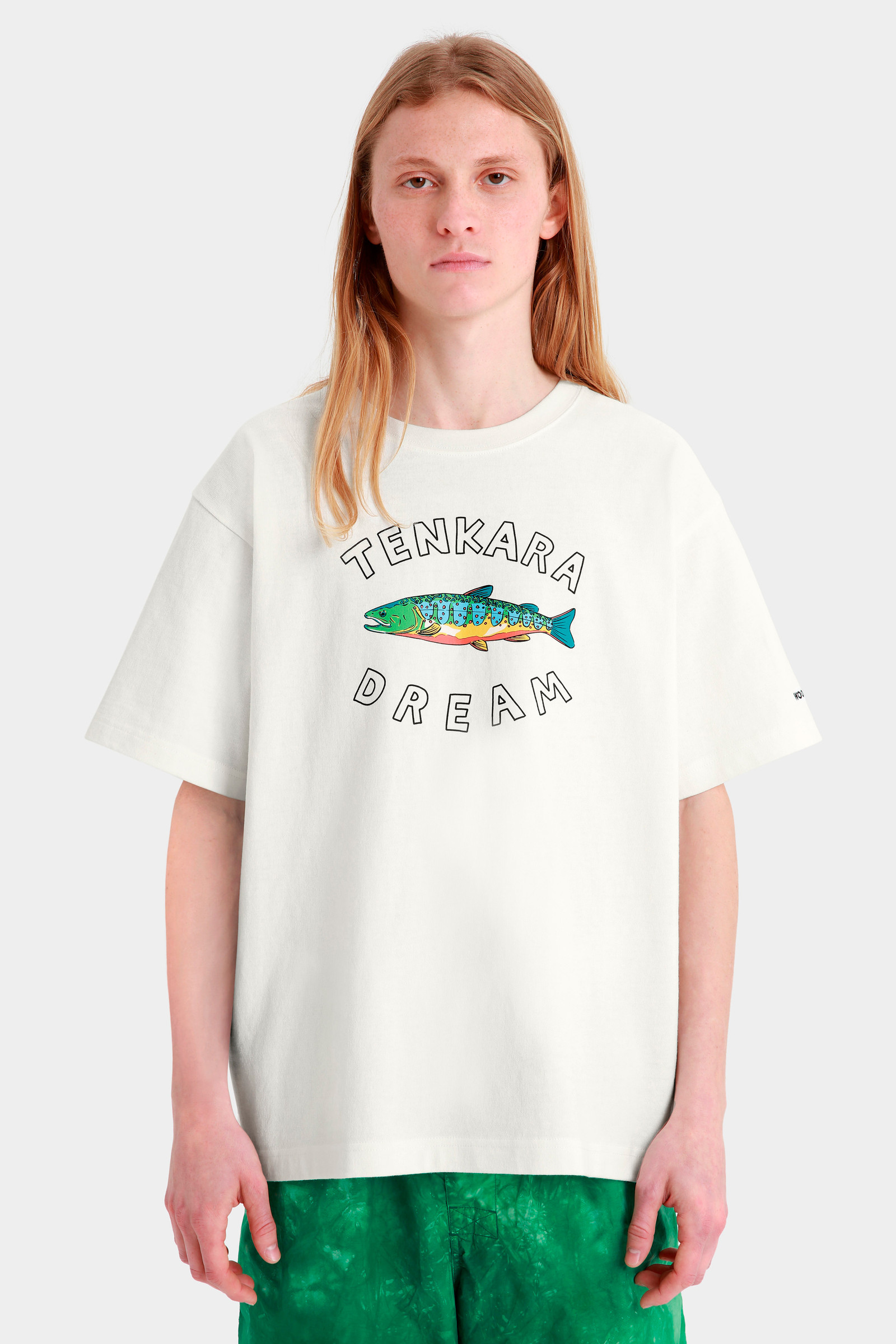 Maglietta con grafica Tenkara Bianco | Woolrich