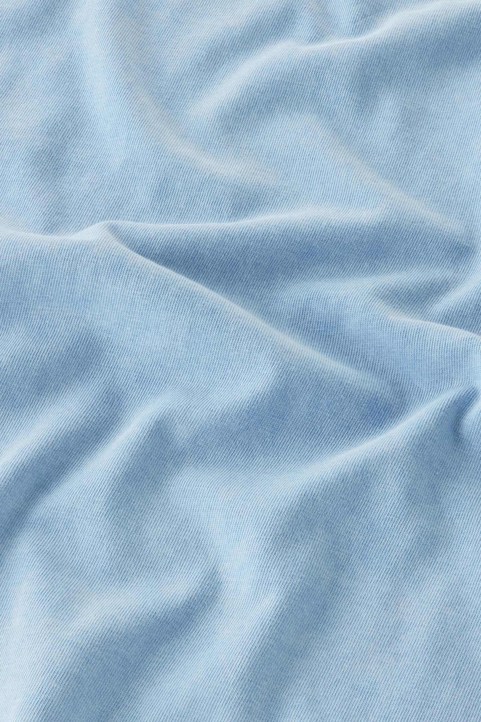T-shirt en pur coton teint en pièce avec logo Sheep bleu photo 7 | Woolrich
