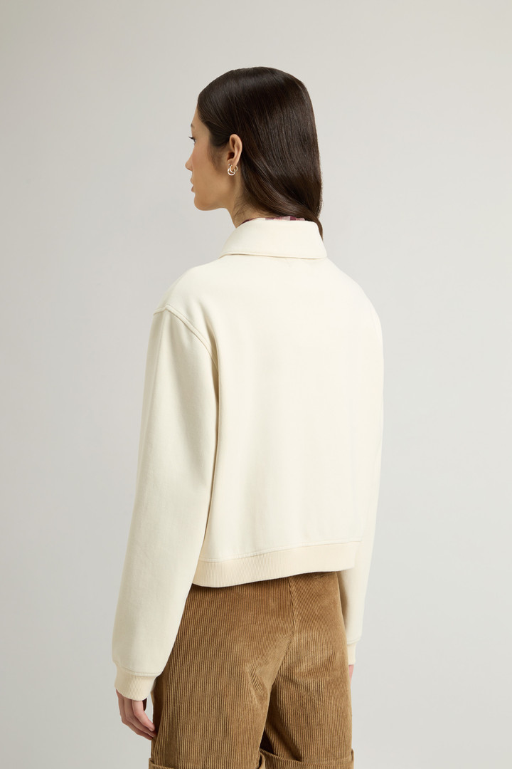 Sweatshirt in Cotton-Blend Interlock White photo 3 | Woolrich
