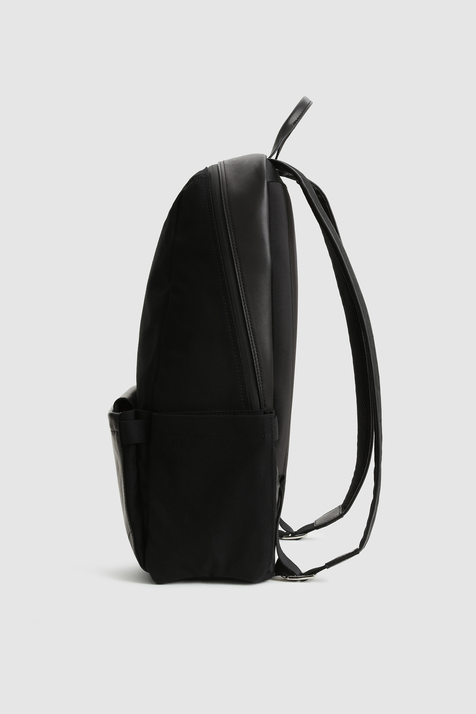 Zaino in tela British Millerain con zip impermeabile