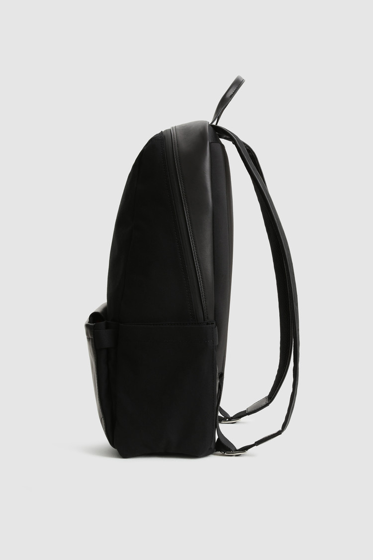 British Millerain canvas Backpack with waterproof zipper
