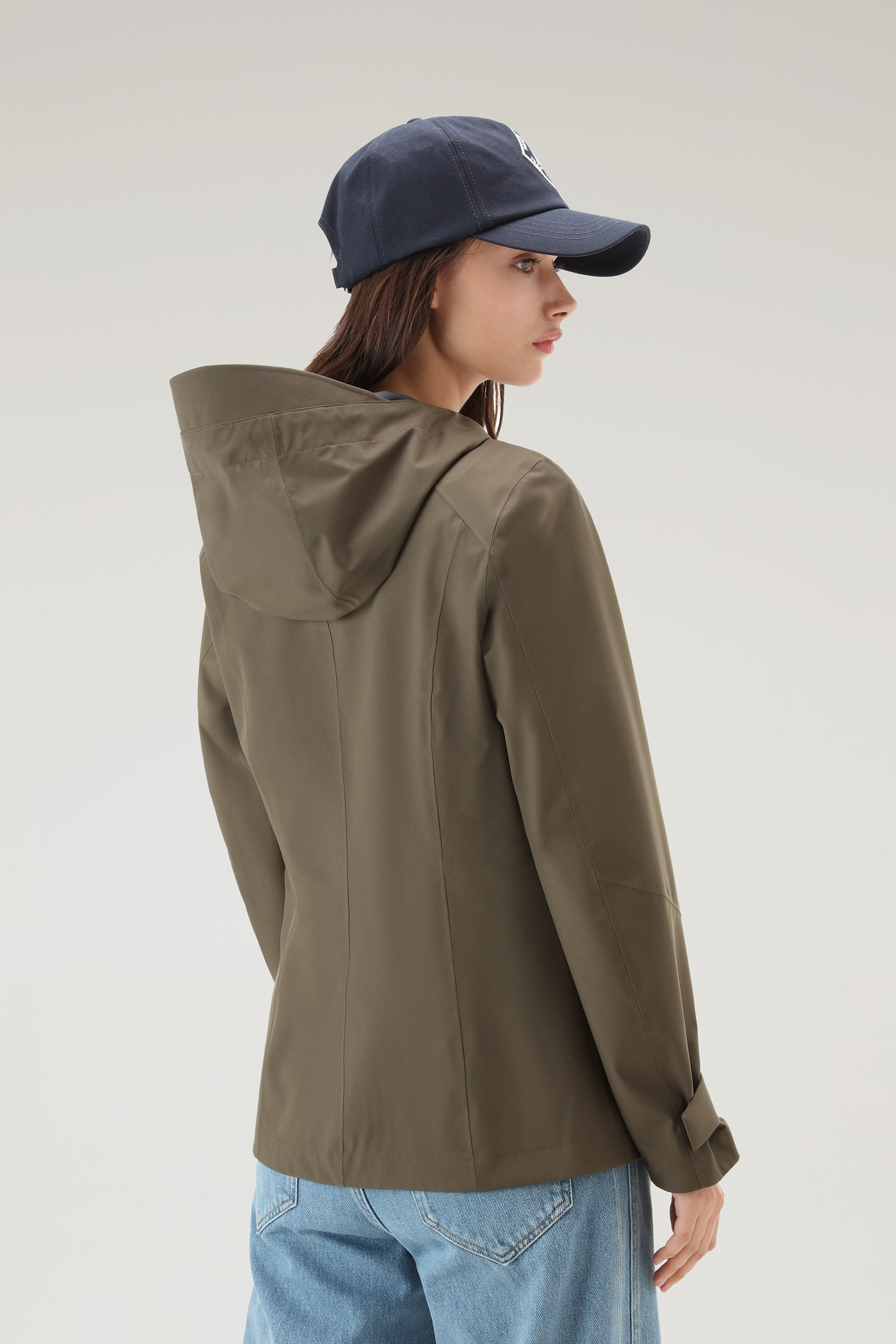 Waterproof Leavitt Jacket with Hood Green photo 3 | Woolrich