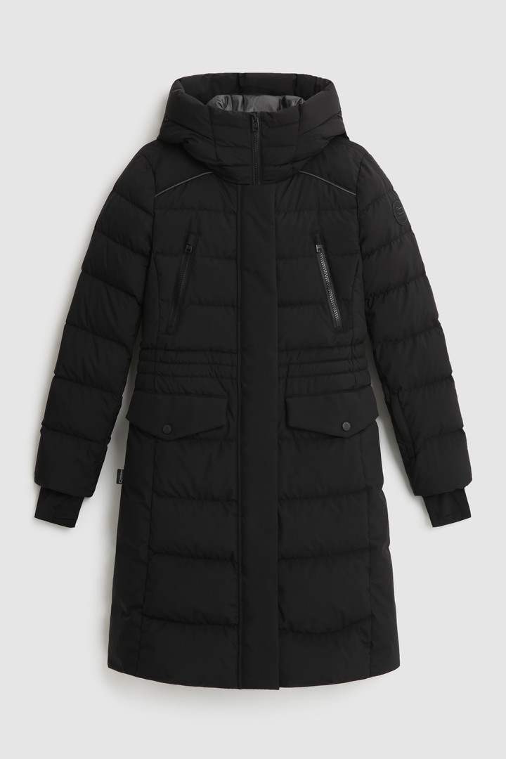 Langer Tacony Parka aus GORE-TEX Schwarz photo 7 | Woolrich