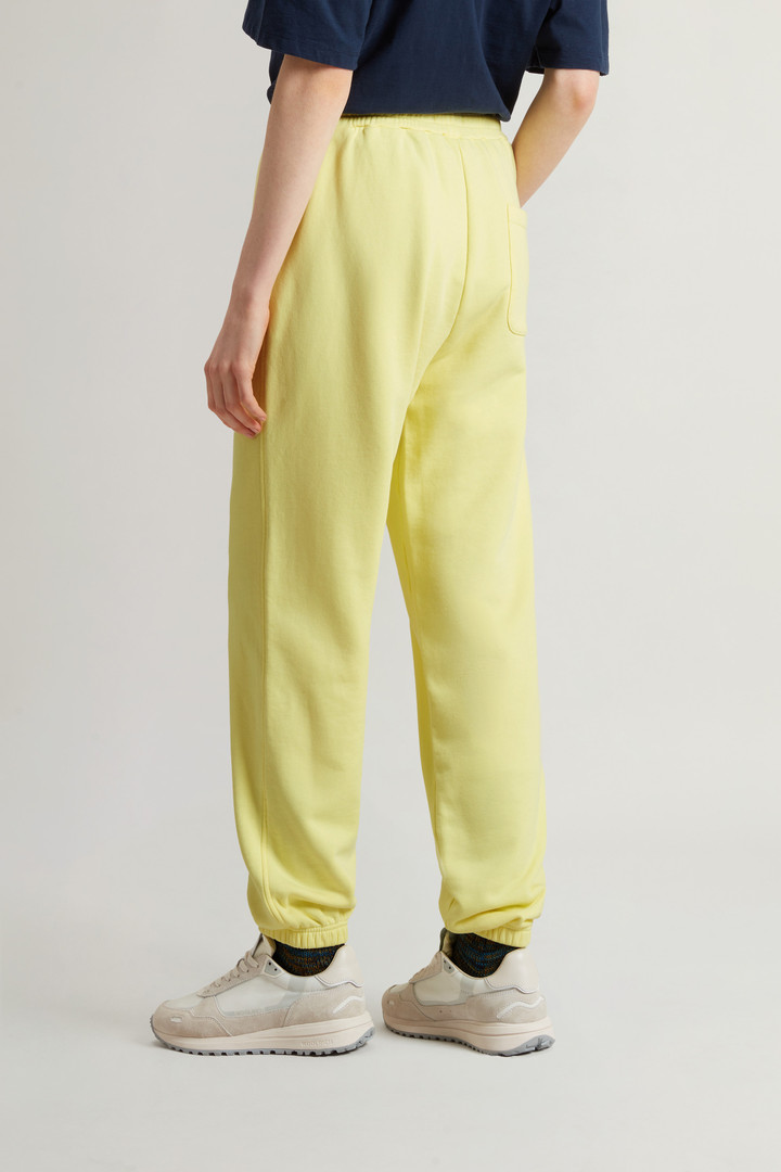 Pantaloni in puro cotone felpato Giallo photo 3 | Woolrich