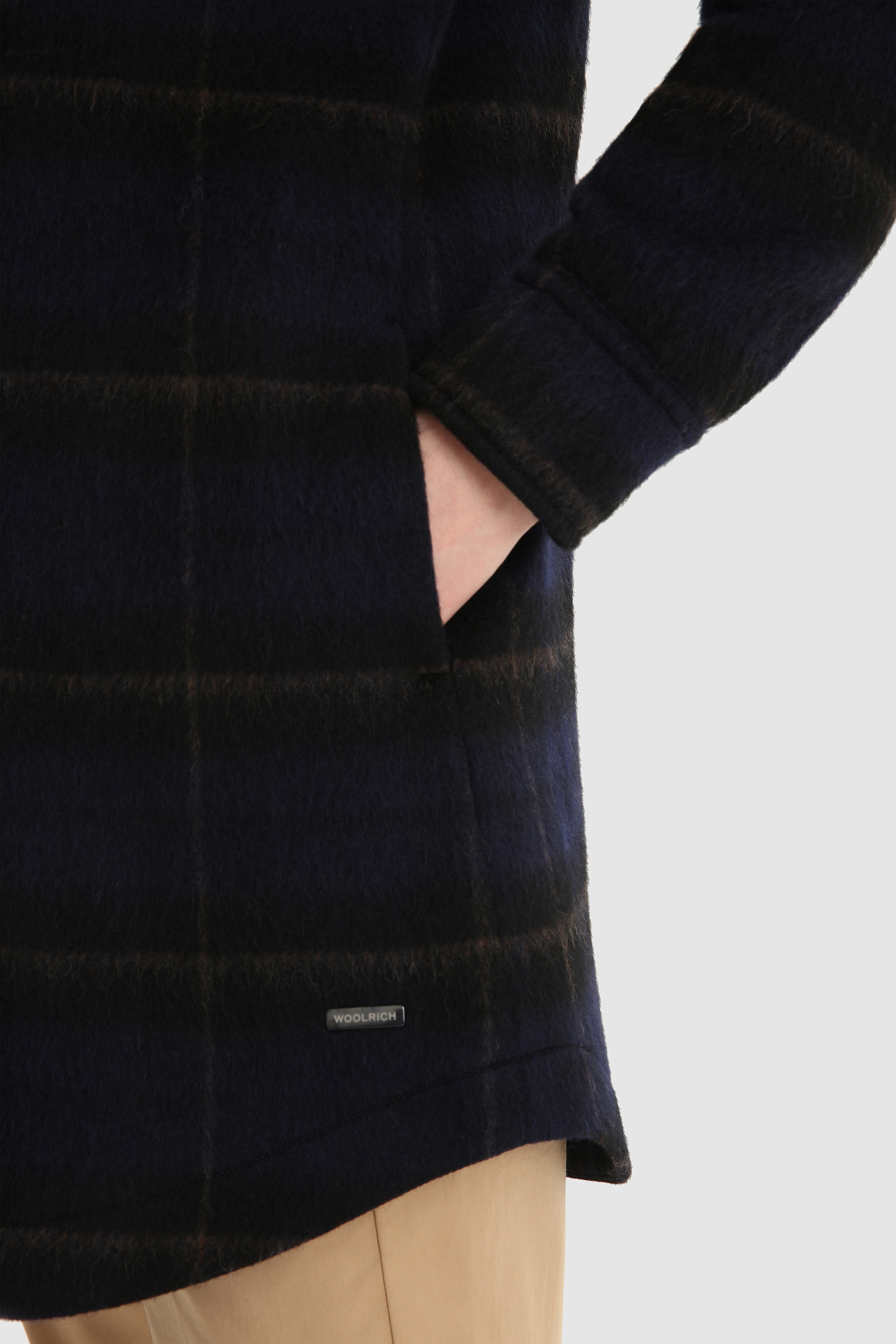 Wool Blend Overshirt Blue photo 6 | Woolrich