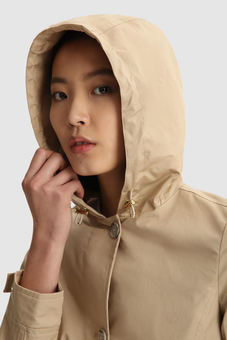 Parka Jessamine de algodón de triple capa