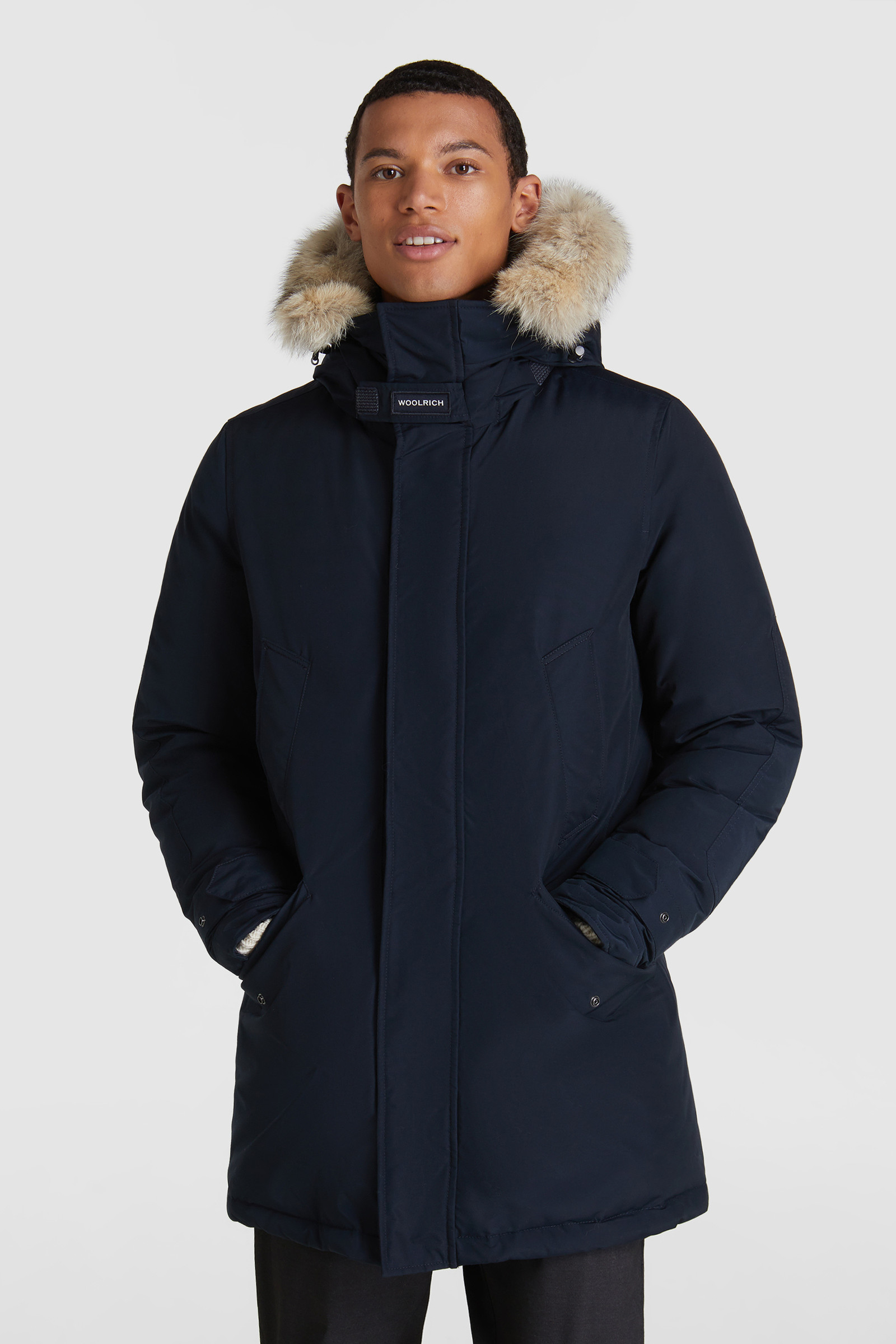 High neck polar Parka, coyote fur