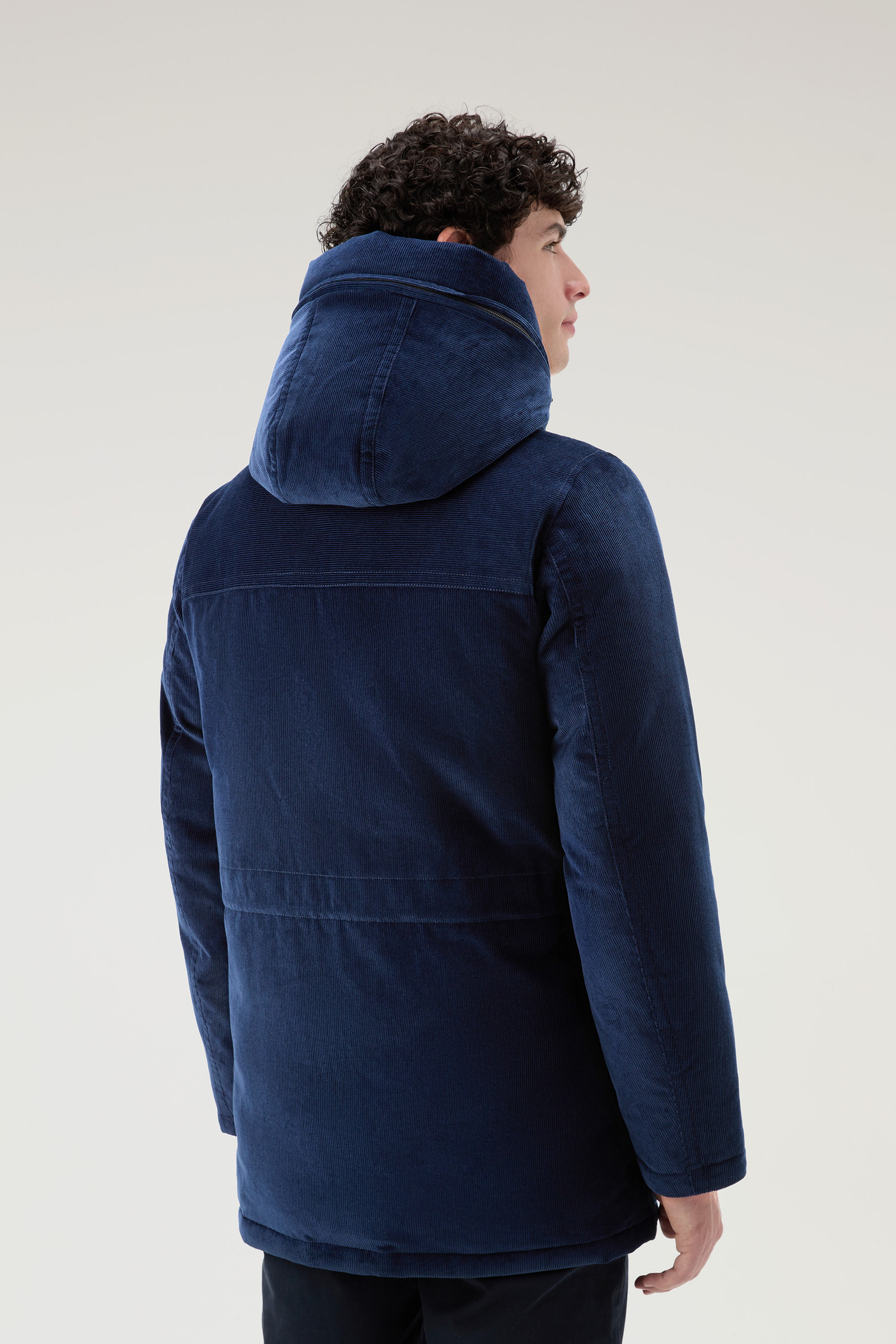 Corduroy Arctic Parka Evolution Blue photo 3 | Woolrich