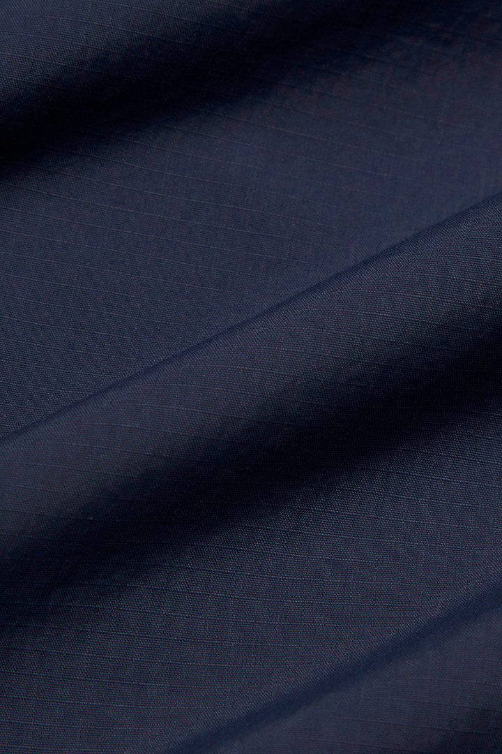 Jack van Ripstop-nylon met verborgen capuchon Blauw photo 8 | Woolrich