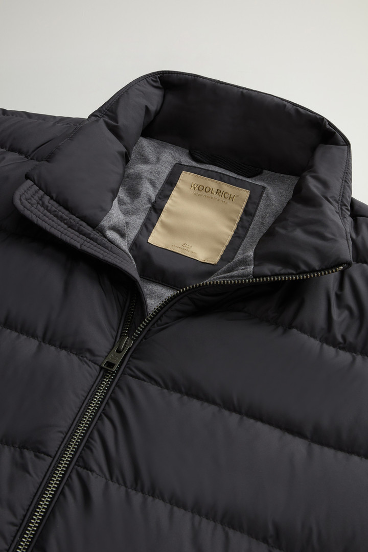 Lightweight Down Jacket in Microfiber Black photo 6 | Woolrich