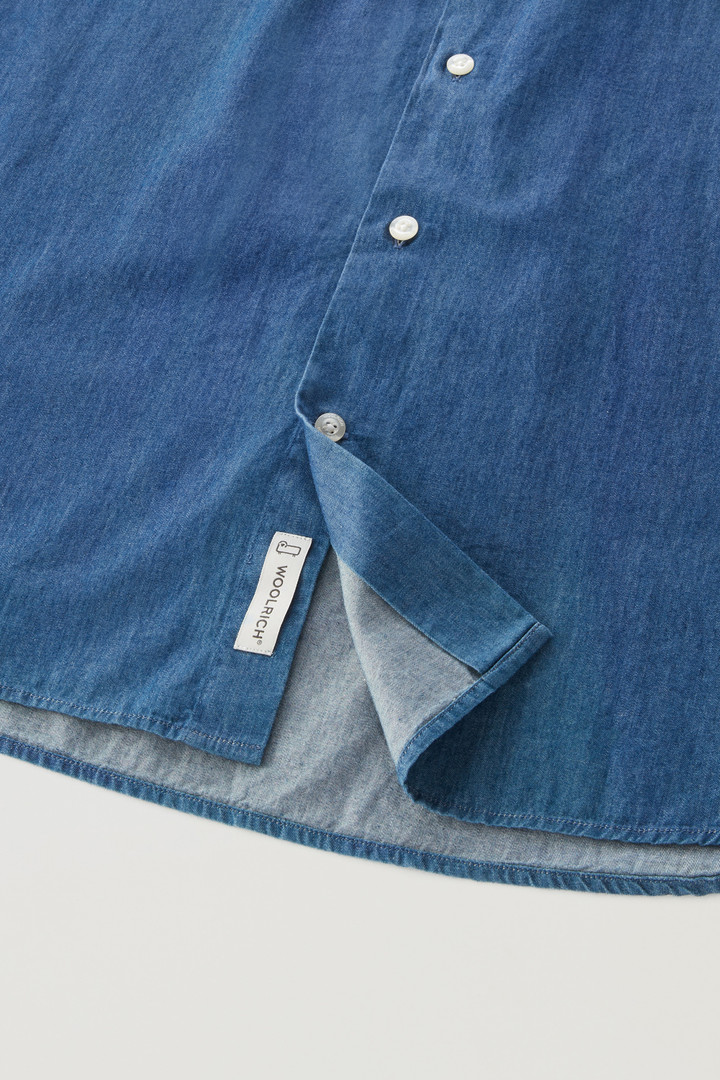 Chemise en chambray pur coton Bleu photo 4 | Woolrich