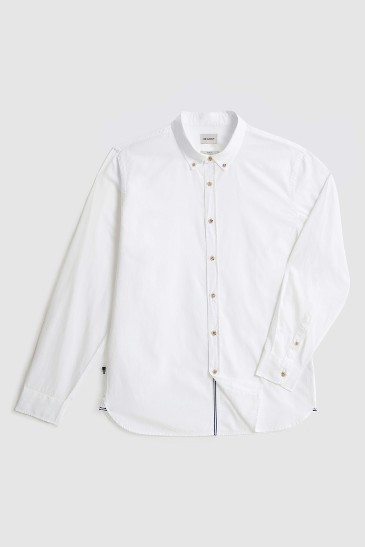 Camicia Oxford in cotone leggero tinto in capo