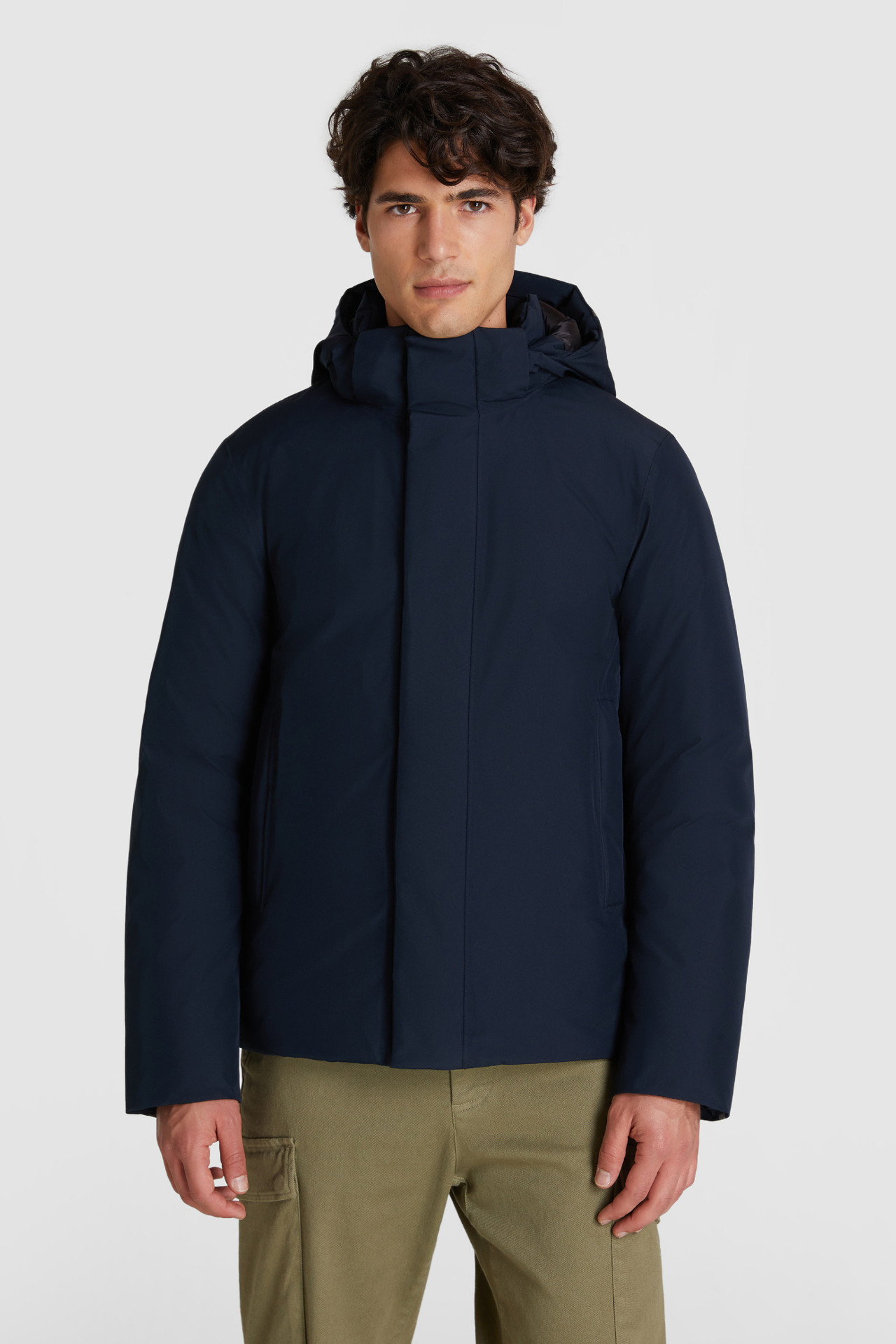City Jacke mit Kapuze