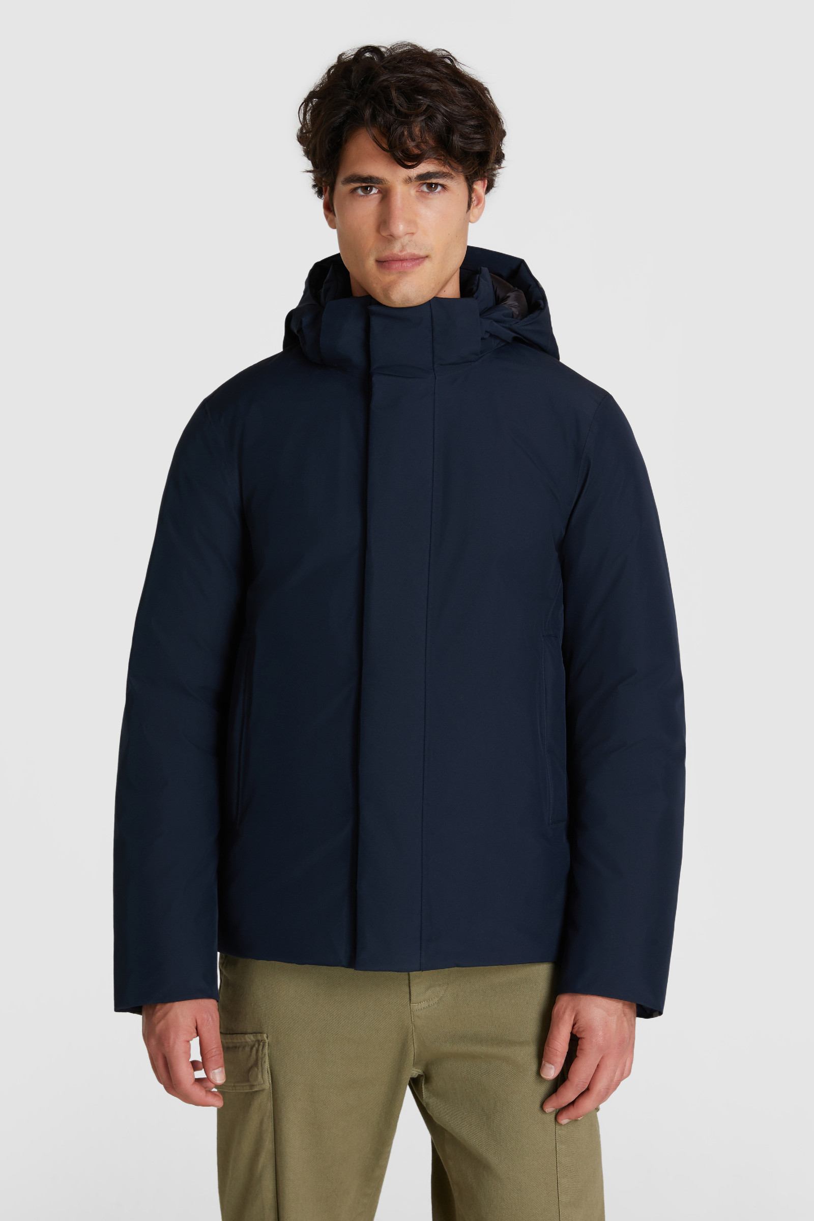 City Jacke mit Kapuze