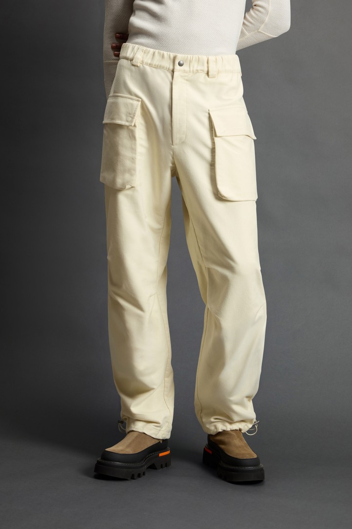 Stretch Cotton Pants by Todd Snyder White photo 2 | Woolrich