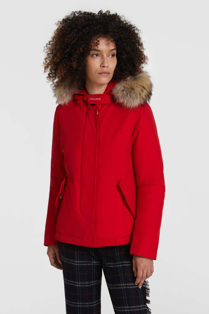 woolrich short arctic parka