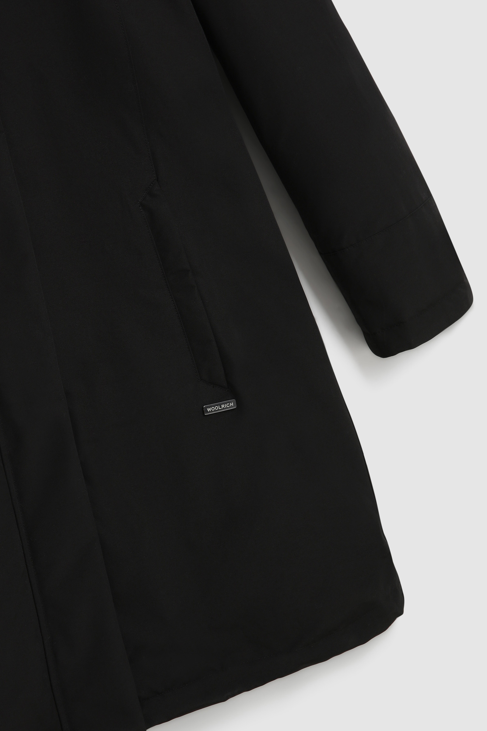 Bow Bridge Parka met imitatiebont Zwart photo 10 | Woolrich
