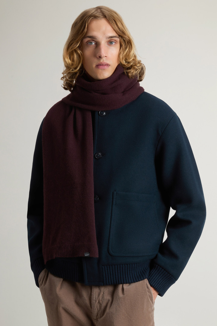 Scarf in Wool Blend Red photo 4 | Woolrich