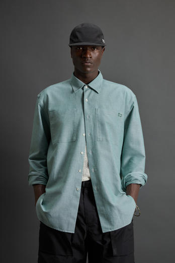 Camicia in puro cotone Oxford by Todd Snyder Verde | Woolrich