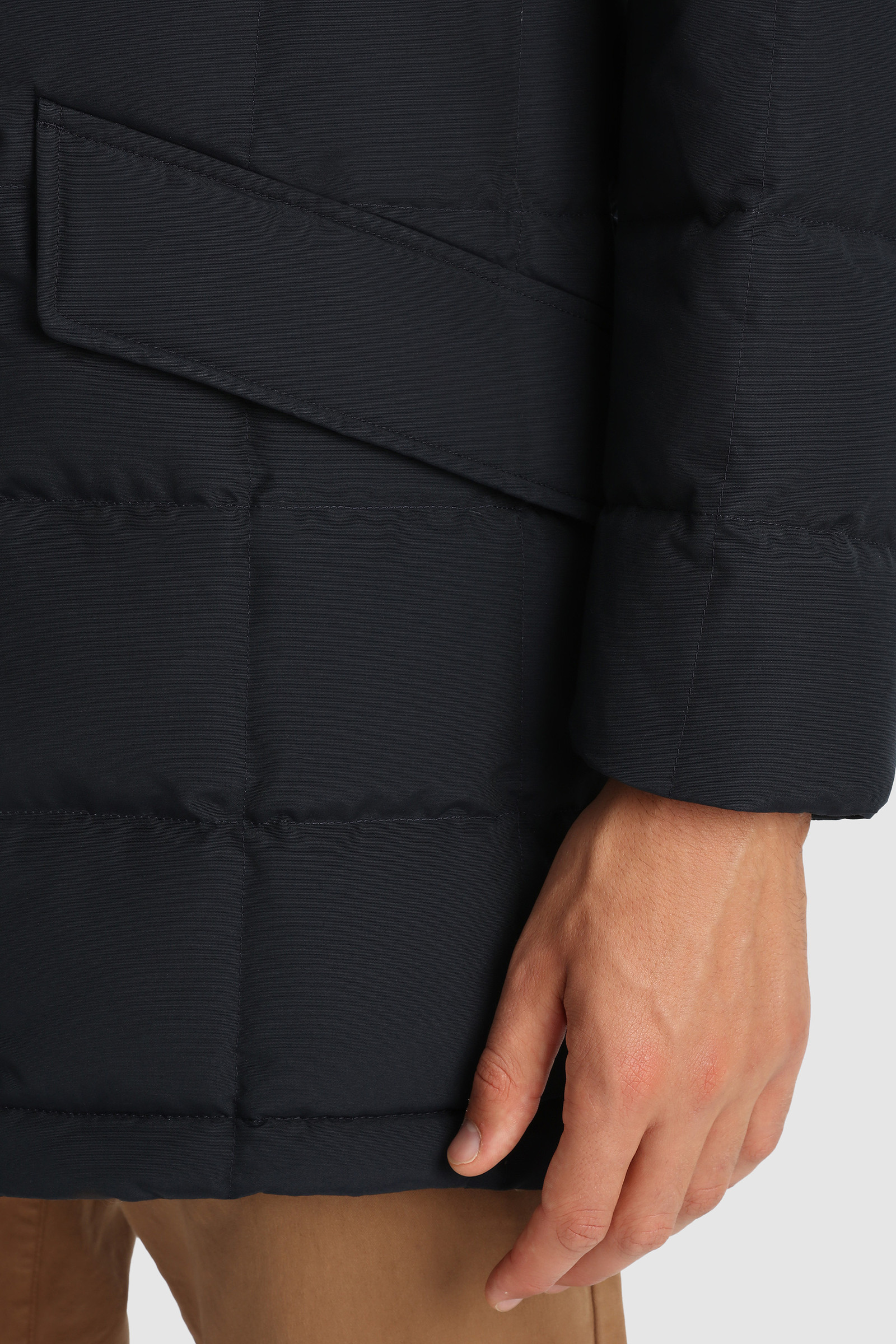 Blizzard Quilted Parka Blue photo 6 | Woolrich