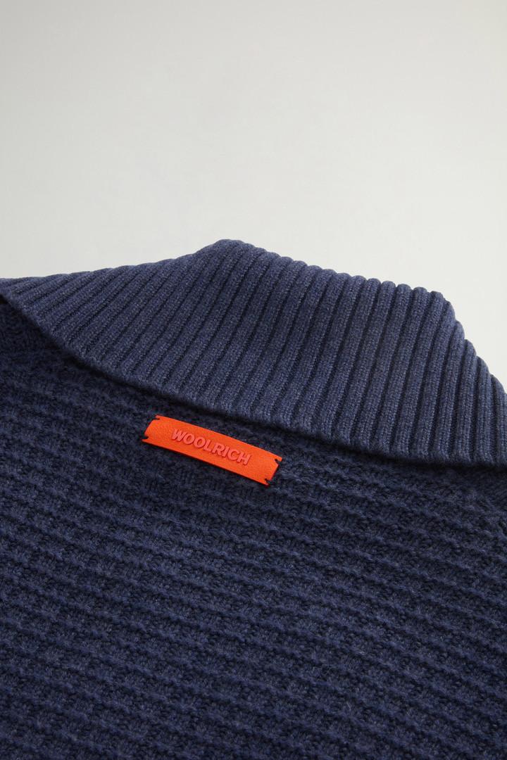 Maglione in misto lana vergine e cashmere by Todd Snyder Blu photo 6 | Woolrich