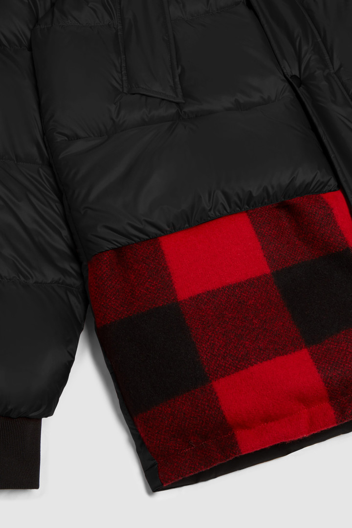 Arctic Parka reversibile lana con disegno Buffalo Check