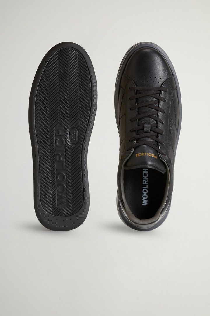 Arrow Sneakers aus Leder Schwarz photo 4 | Woolrich