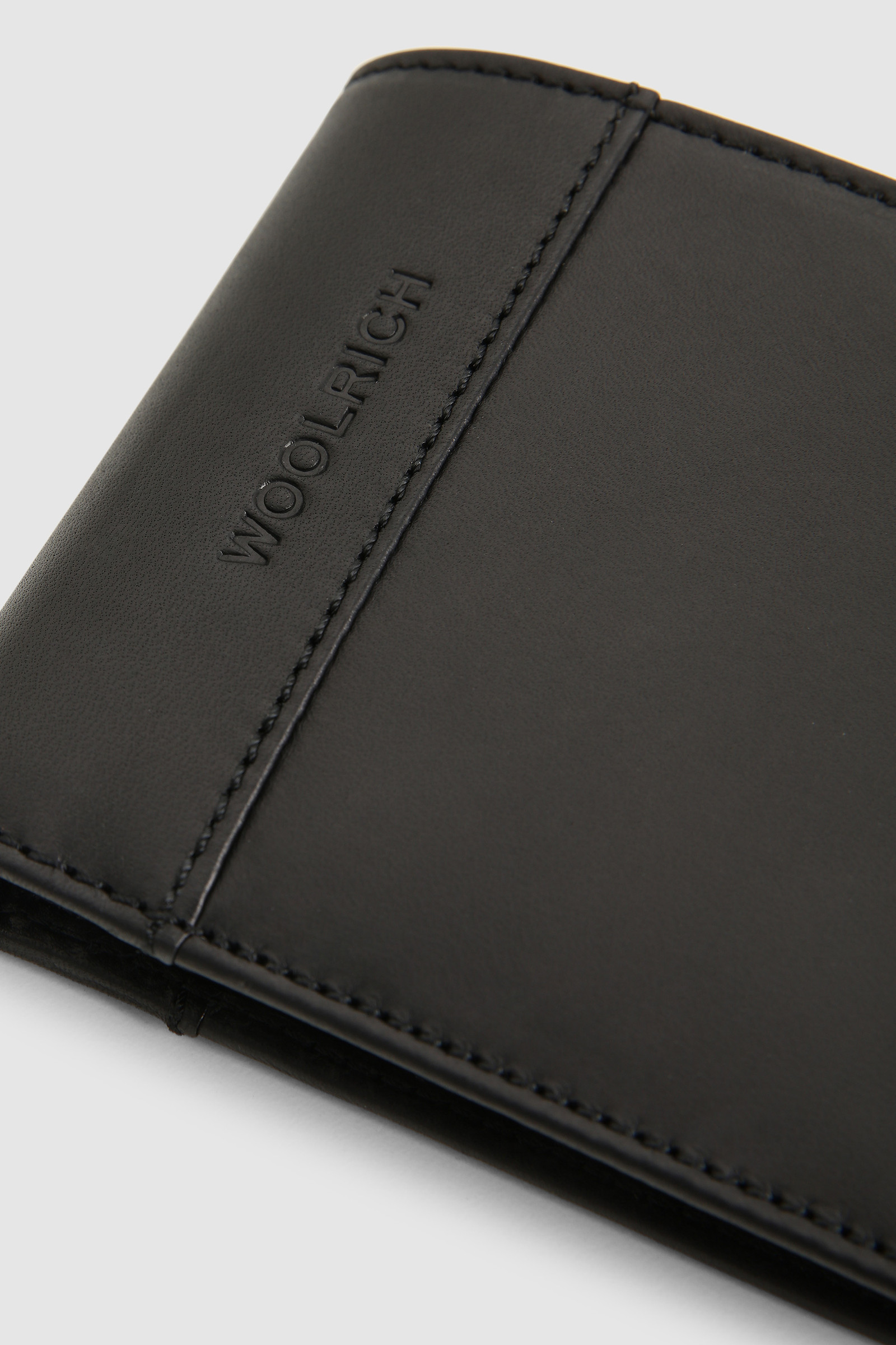 Classic Leather Wallet Black photo 4 | Woolrich