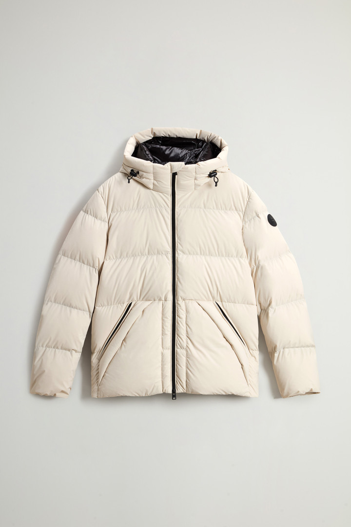 Doudoune Sierra Supreme en nylon élastique Blanc photo 5 | Woolrich