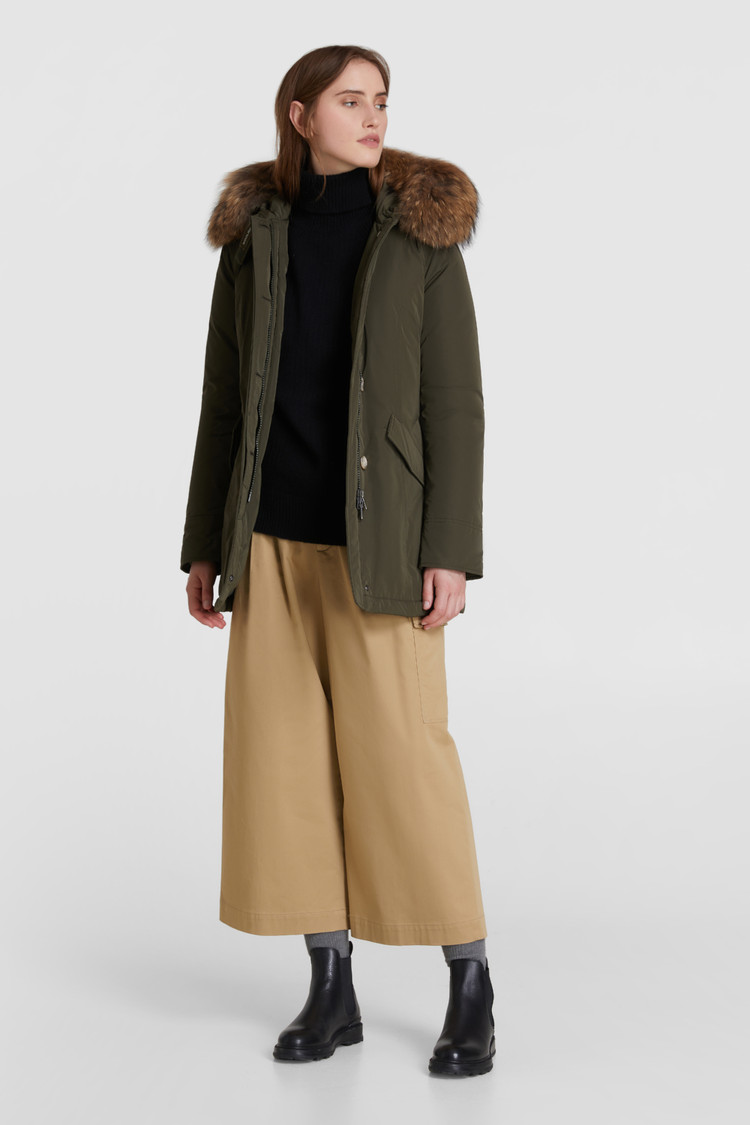 Arctic Parka luxury wasbeerbont