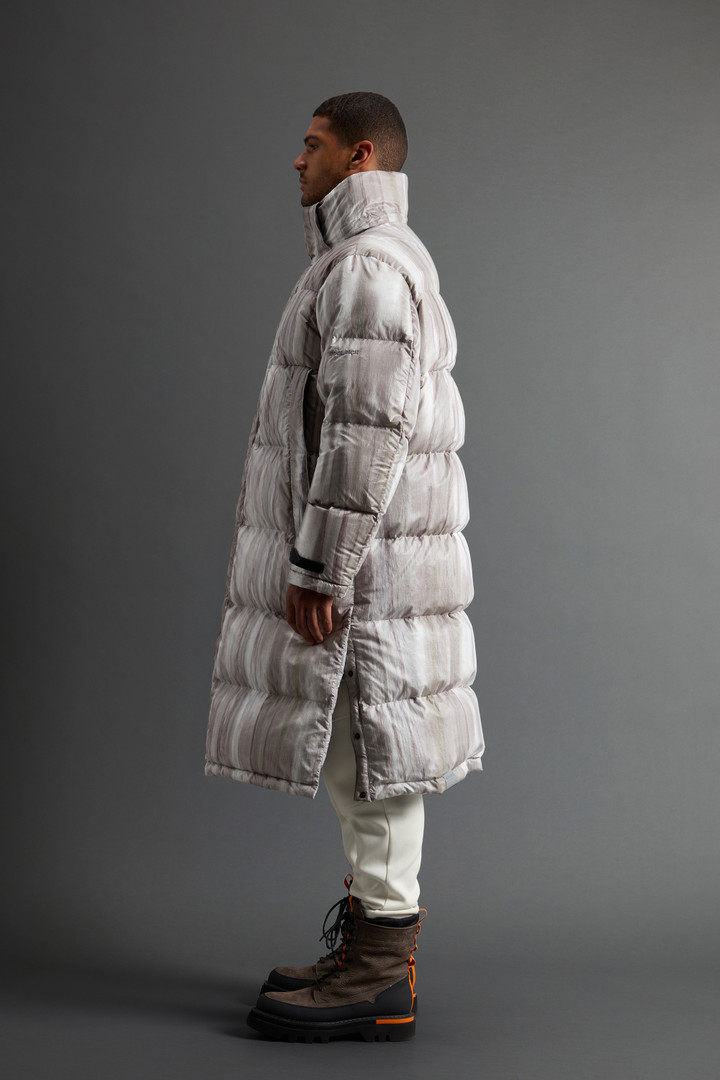 Olmetex Nylon Parka with Tie-Dye Motif by Todd Snyder Gray photo 4 | Woolrich