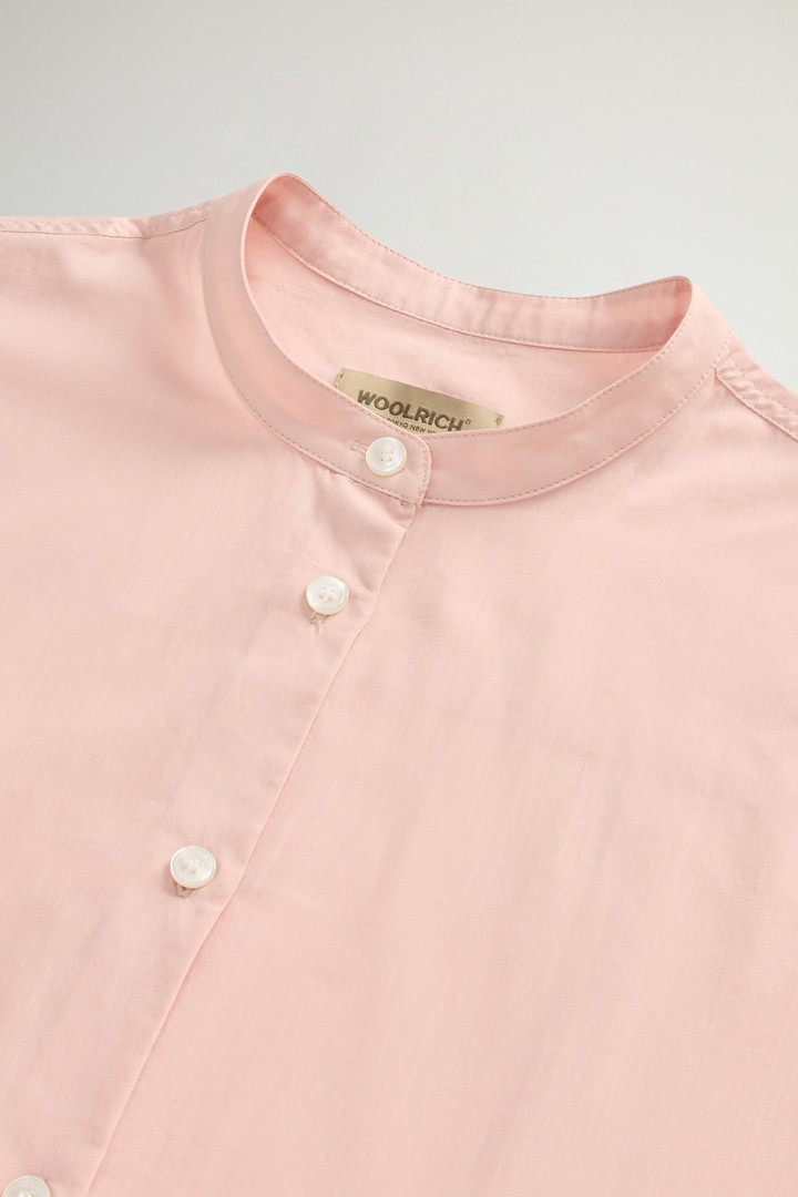 RELAXED HENLEY SHIRT Rosa photo 6 | Woolrich