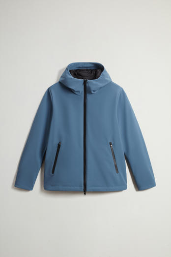 Pacific Jacket in Tech Softshell Blue photo 1 | Woolrich