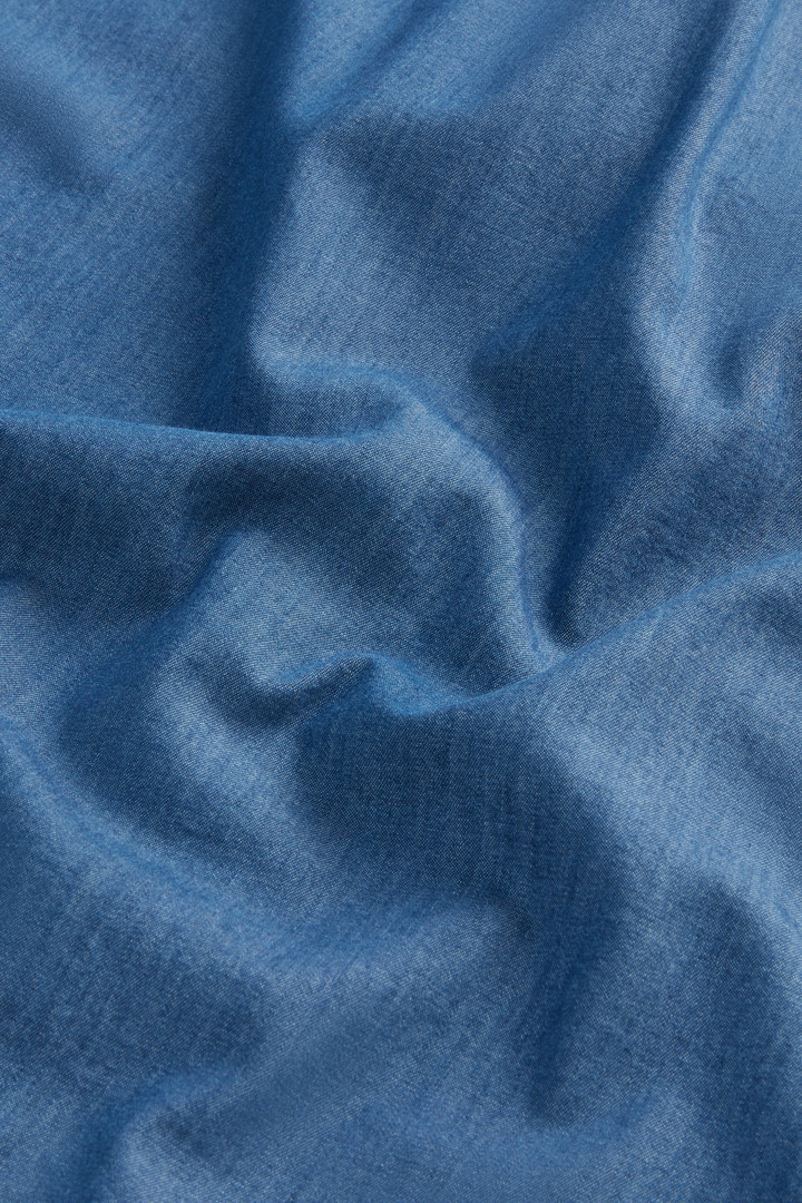 Overhemd van puur katoen Blauw photo 9 | Woolrich