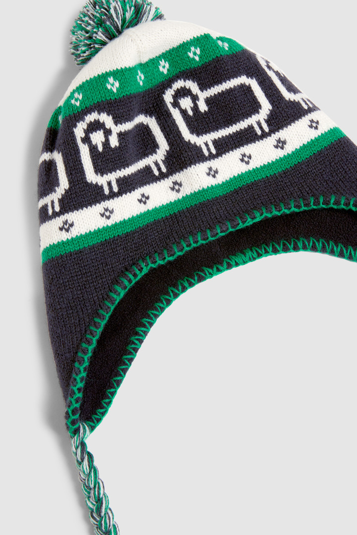 Logo String Beanie