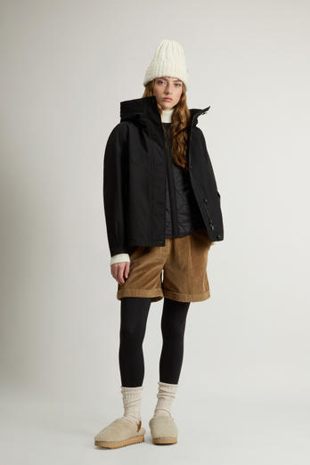 3-in-1 Jacket in Ramar Cloth Black | Woolrich