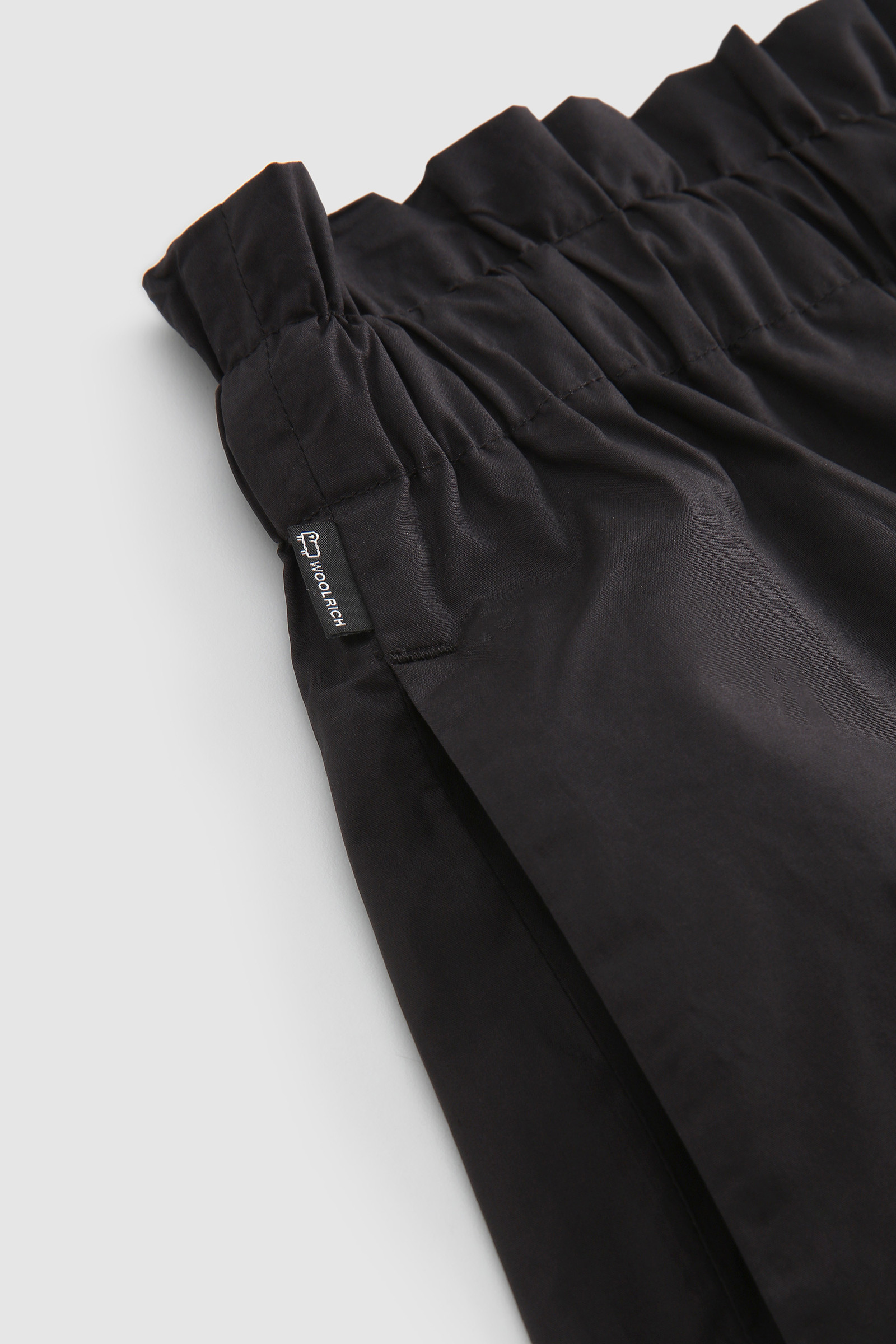 Shorts aus Baumwollpopeline Schwarz photo 6 | Woolrich