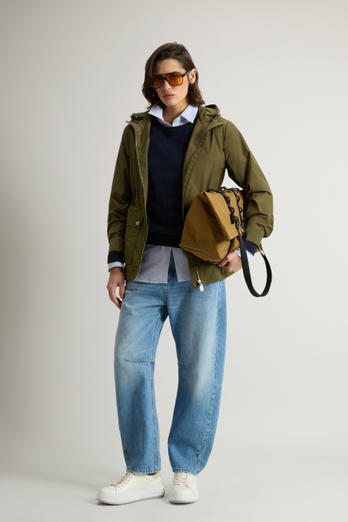 Urban Touch Hooded Jacket Green | Woolrich