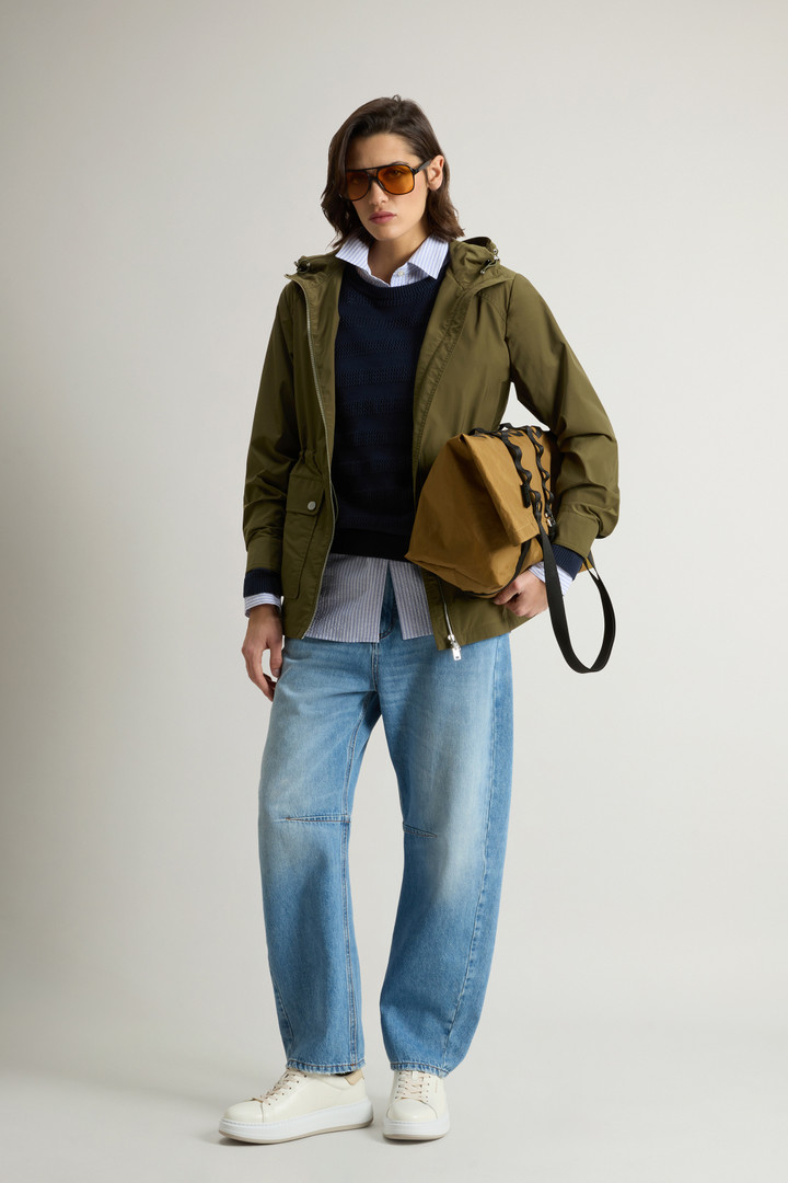 Urban Touch Hooded Jacket Green photo 2 | Woolrich