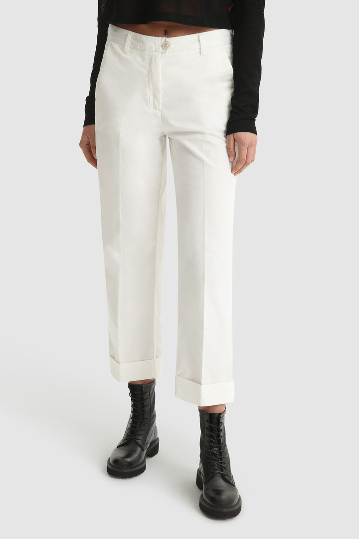 Pantaloni Stretch Satin
