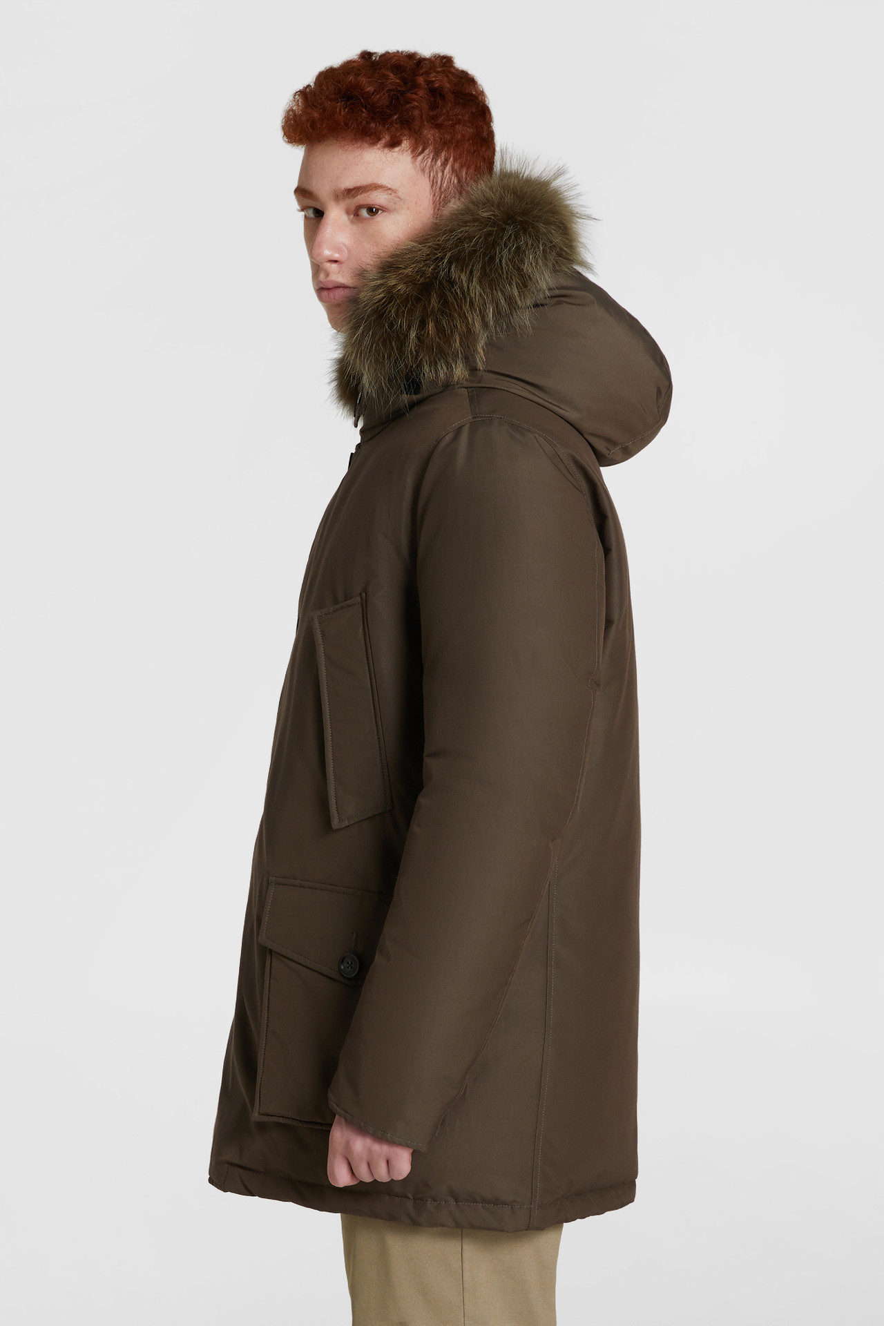Arctic Parka With Tonal Fur