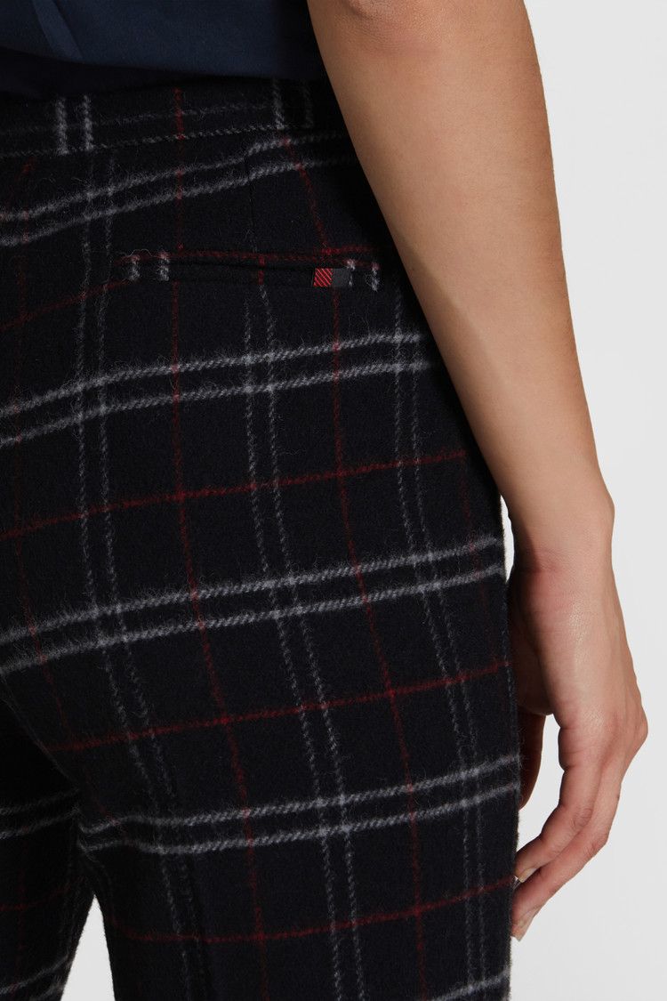 Stretch-wool pants