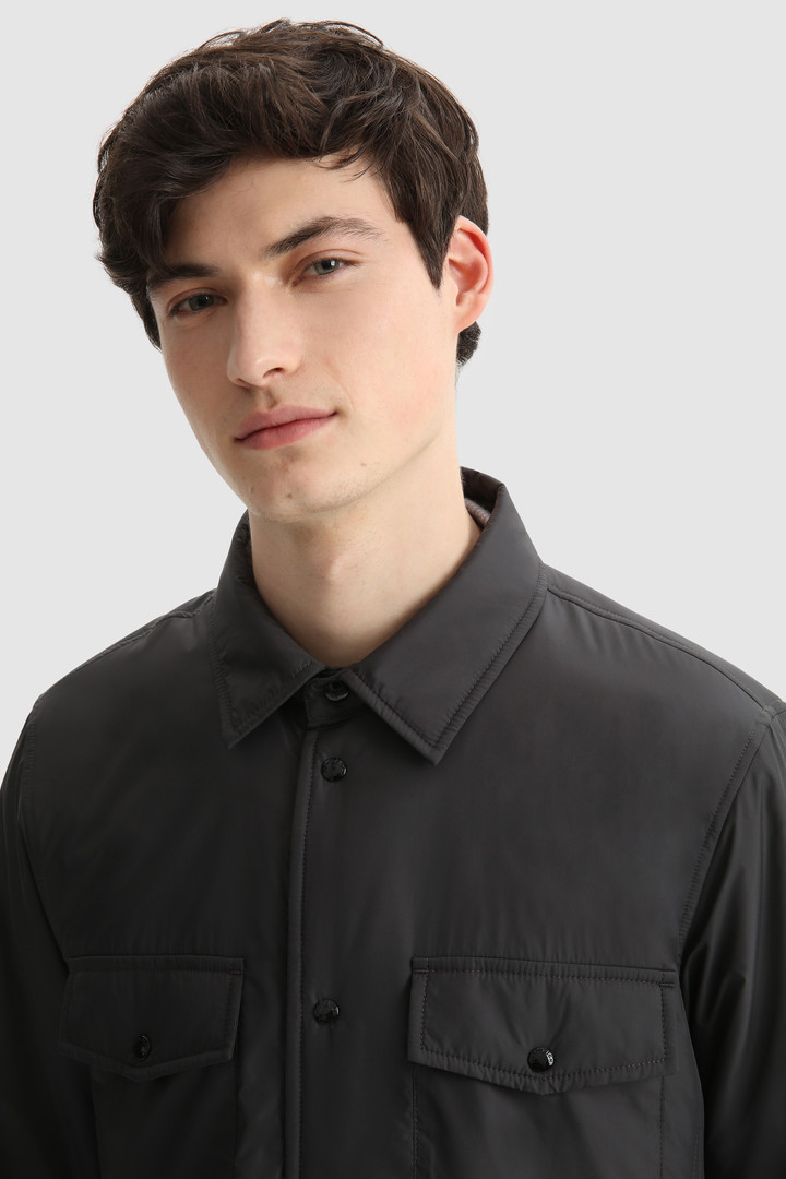Giacca camicia Alaskan in microfibra con imbottitura PrimaLoft® nero photo 5 | Woolrich