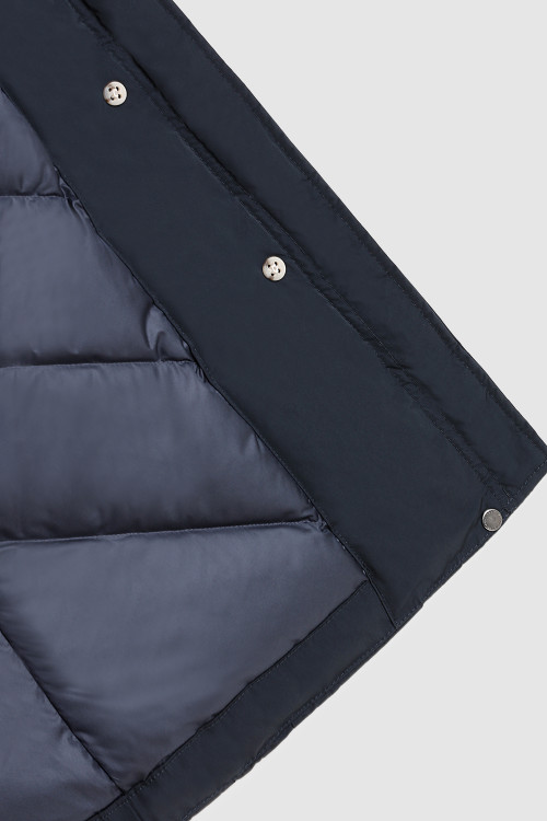 Arctic Parka Luxe da bambina con pelliccia removibile blu photo 2 | Woolrich